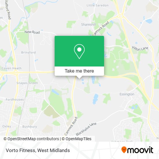 Vorto Fitness map