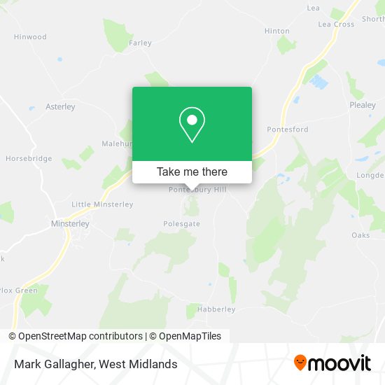 Mark Gallagher map