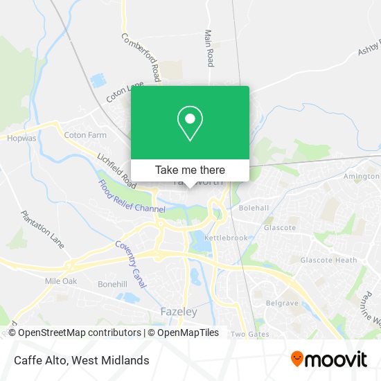 Caffe Alto map