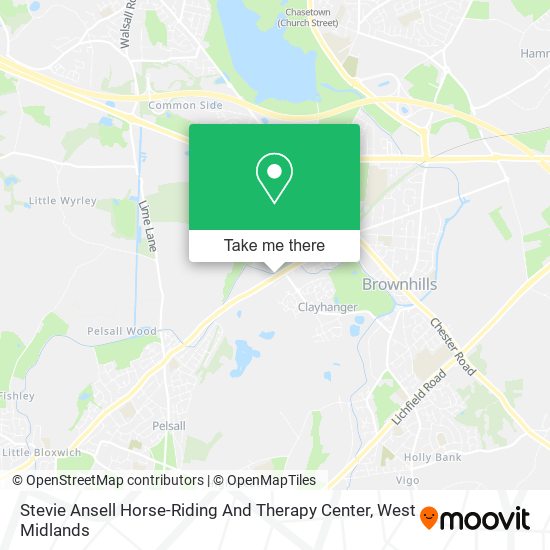 Stevie Ansell Horse-Riding And Therapy Center map