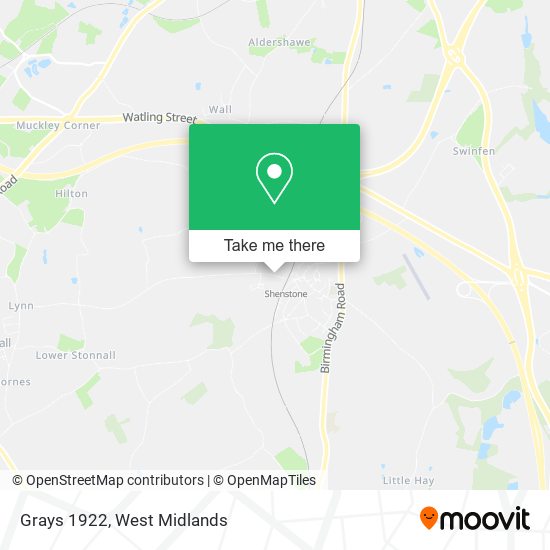 Grays 1922 map