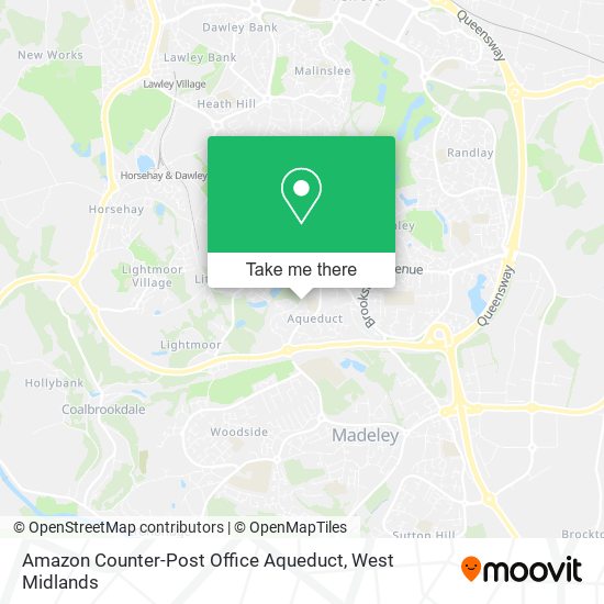 Amazon Counter-Post Office Aqueduct map