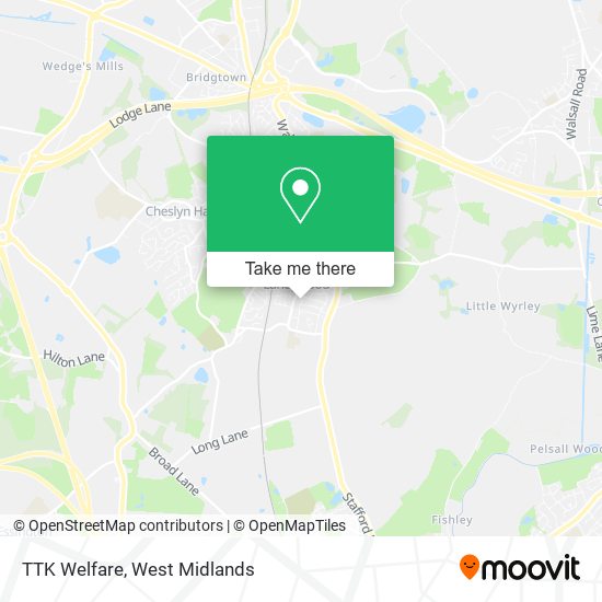 TTK Welfare map