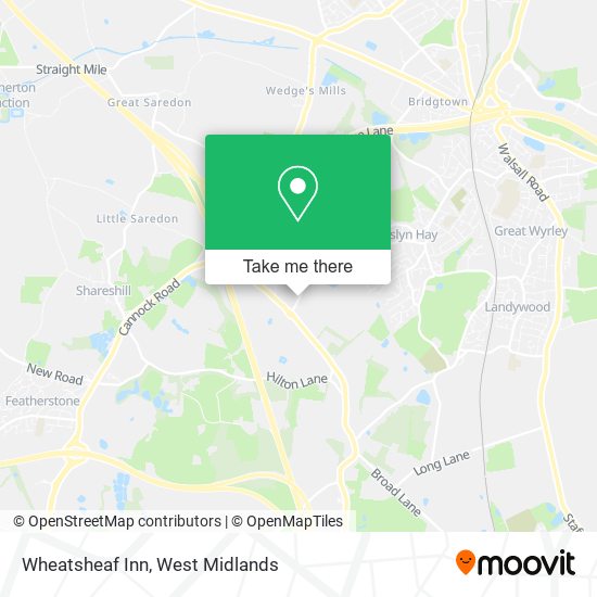 Wheatsheaf Inn map