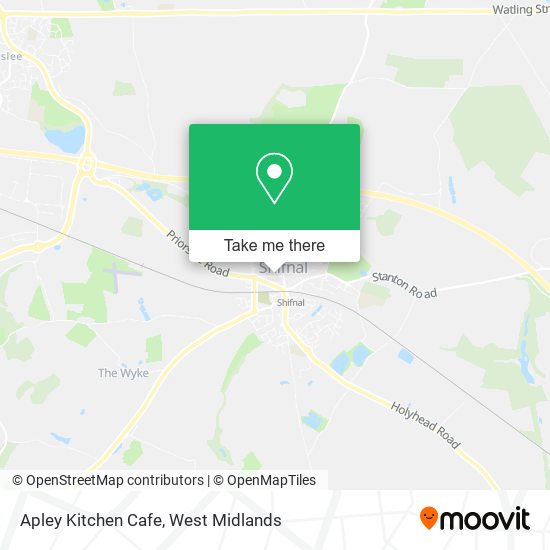 Apley Kitchen Cafe map