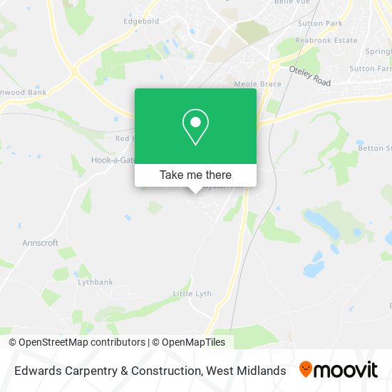 Edwards Carpentry & Construction map