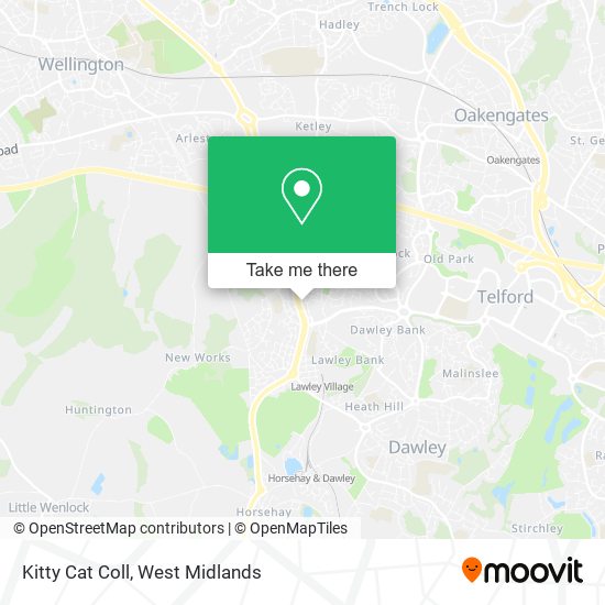 Kitty Cat Coll map