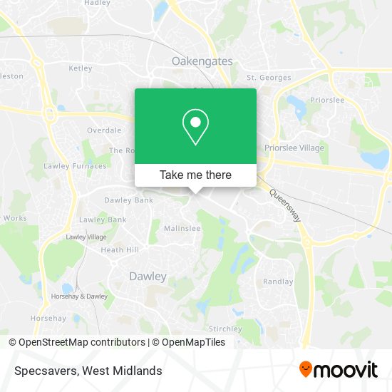 Specsavers map