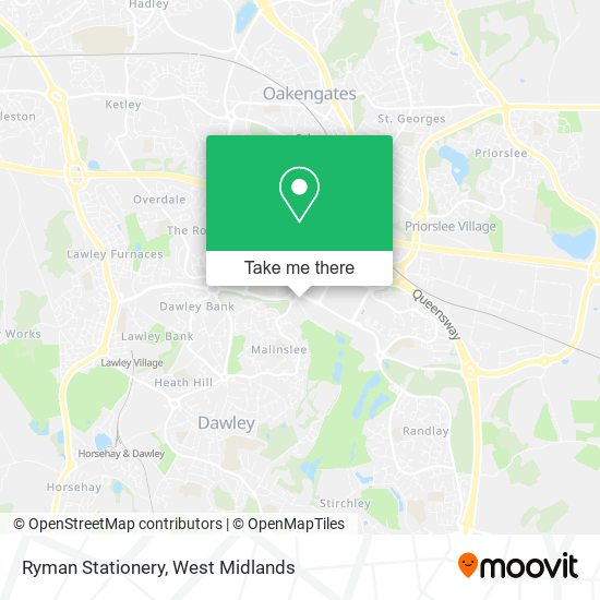 Ryman Stationery map