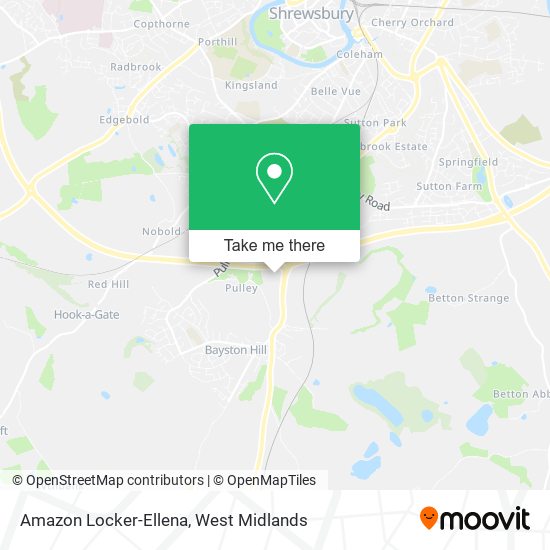 Amazon Locker-Ellena map