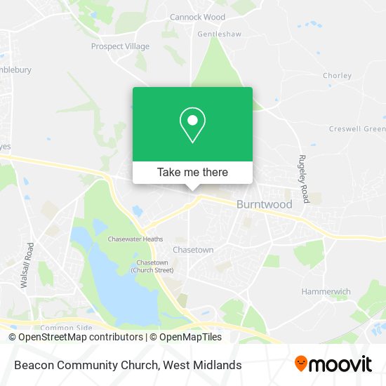 Beacon Community Church map