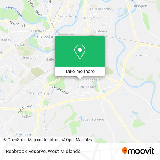 Reabrook Reserve map