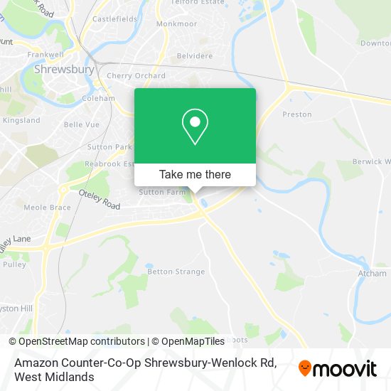 Amazon Counter-Co-Op Shrewsbury-Wenlock Rd map
