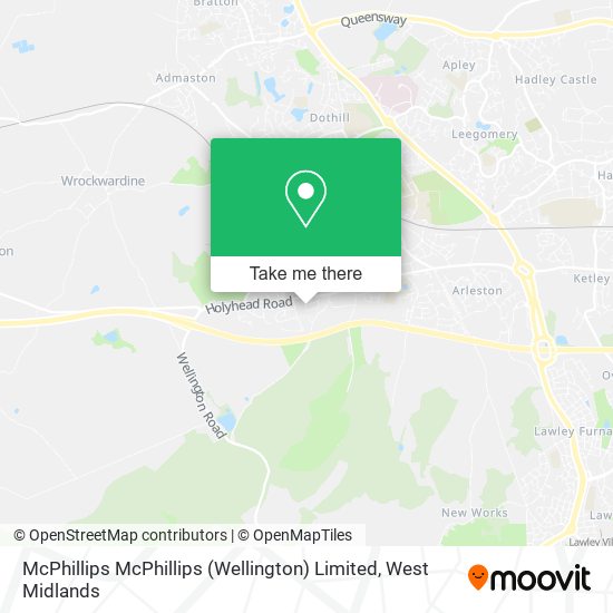 McPhillips McPhillips (Wellington) Limited map
