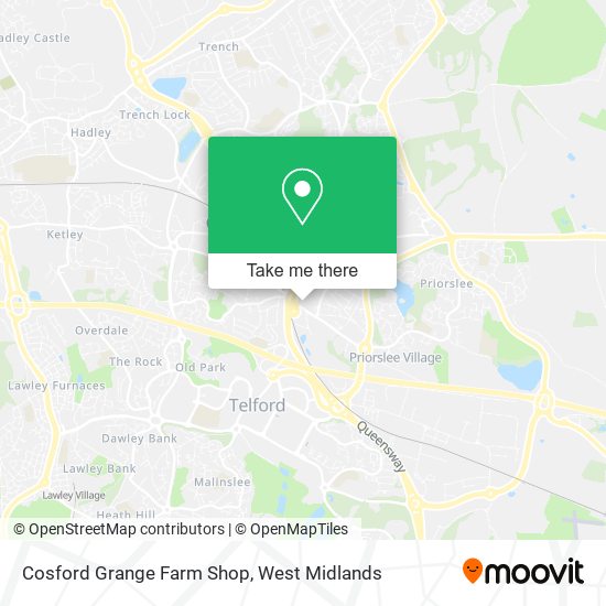 Cosford Grange Farm Shop map