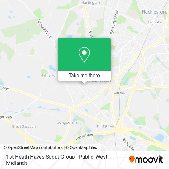 1st Heath Hayes Scout Group - Public map