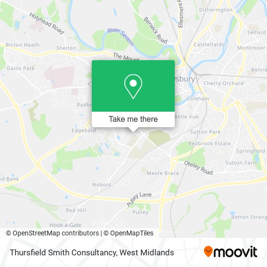 Thursfield Smith Consultancy map