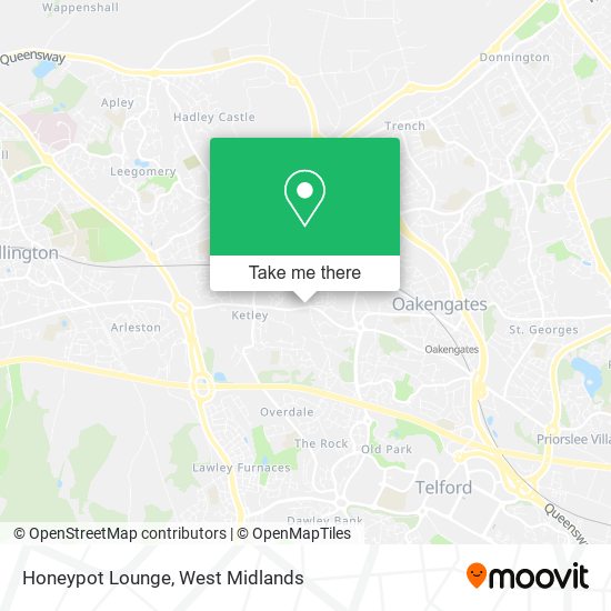 Honeypot Lounge map