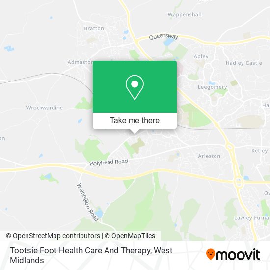 Tootsie Foot Health Care And Therapy map