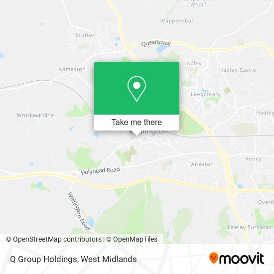 Q Group Holdings map