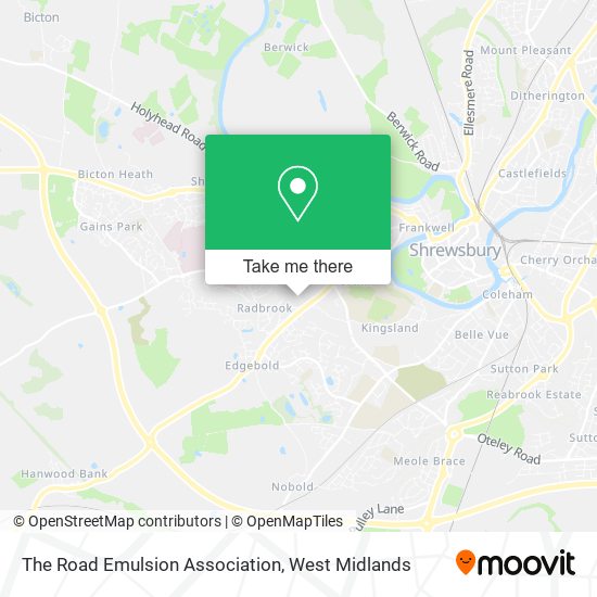 The Road Emulsion Association map