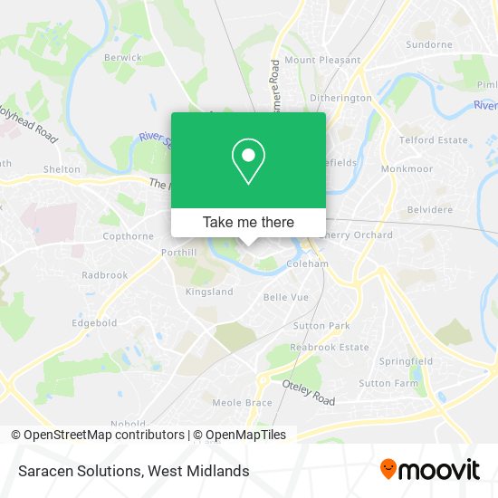 Saracen Solutions map