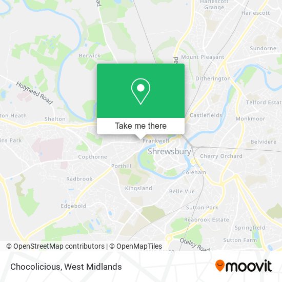 Chocolicious map