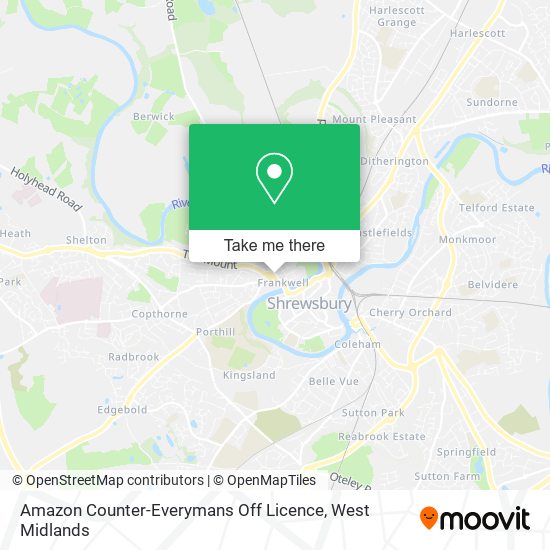 Amazon Counter-Everymans Off Licence map
