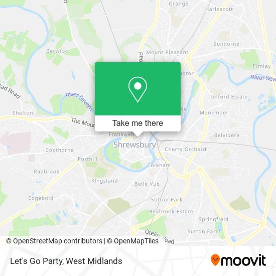 Let's Go Party map