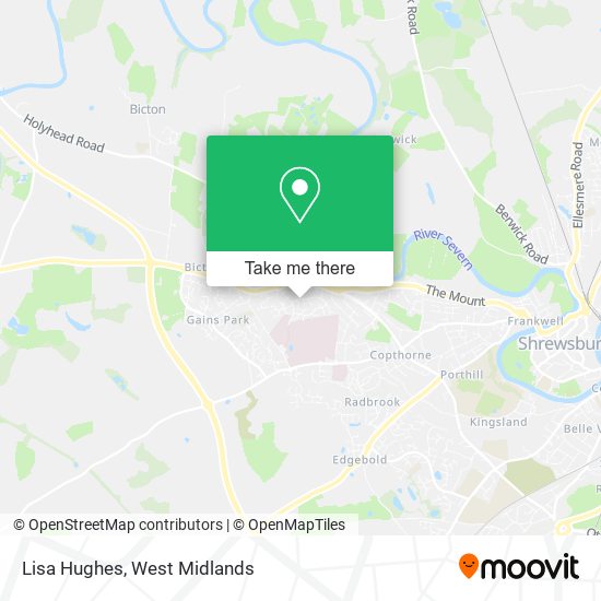 Lisa Hughes map