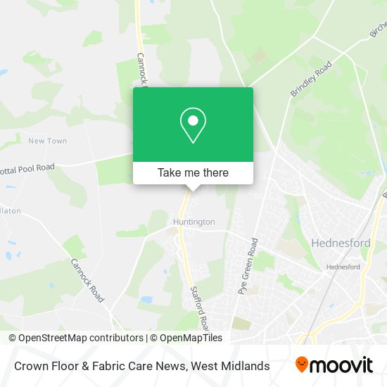 Crown Floor & Fabric Care News map