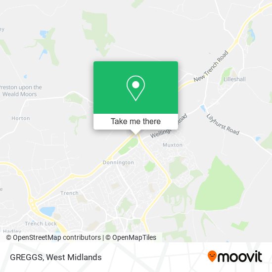 GREGGS map