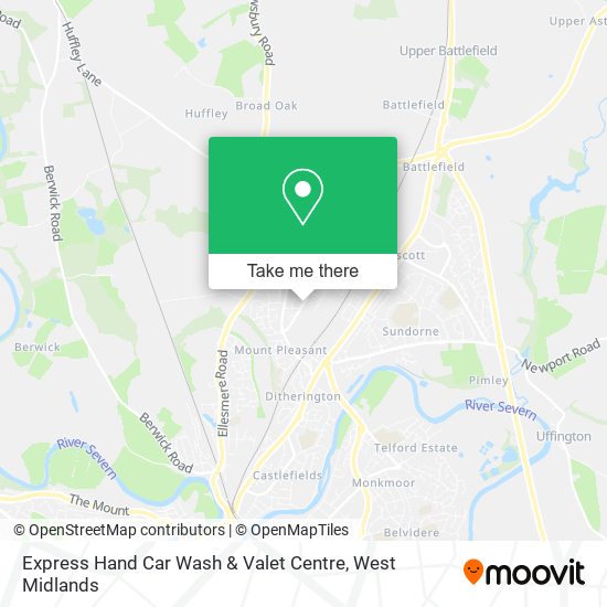 Express Hand Car Wash & Valet Centre map