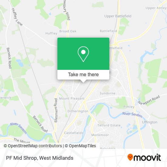 PF Mid Shrop map