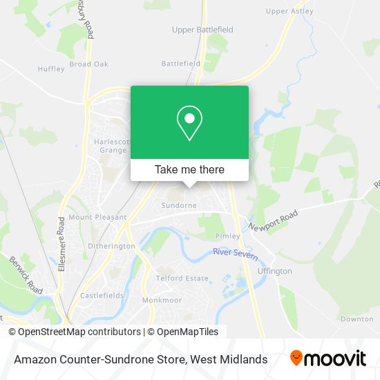 Amazon Counter-Sundrone Store map