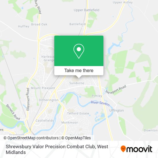 Shrewsbury Valor Precision Combat Club map
