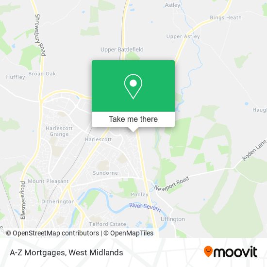 A-Z Mortgages map