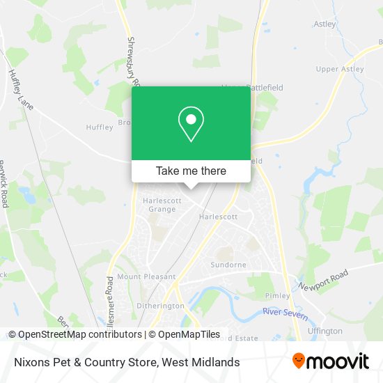 Nixons Pet & Country Store map