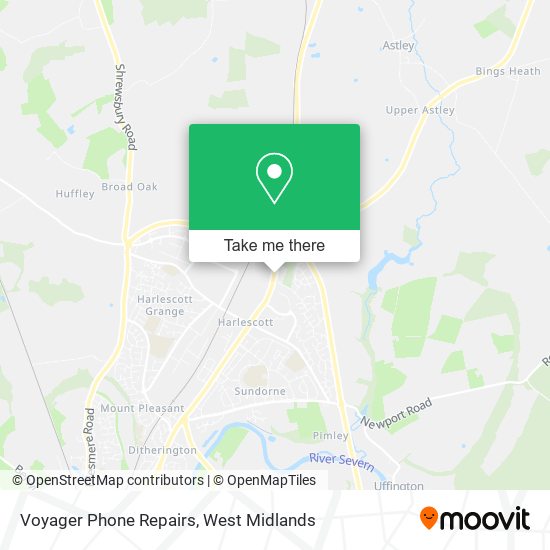 Voyager Phone Repairs map