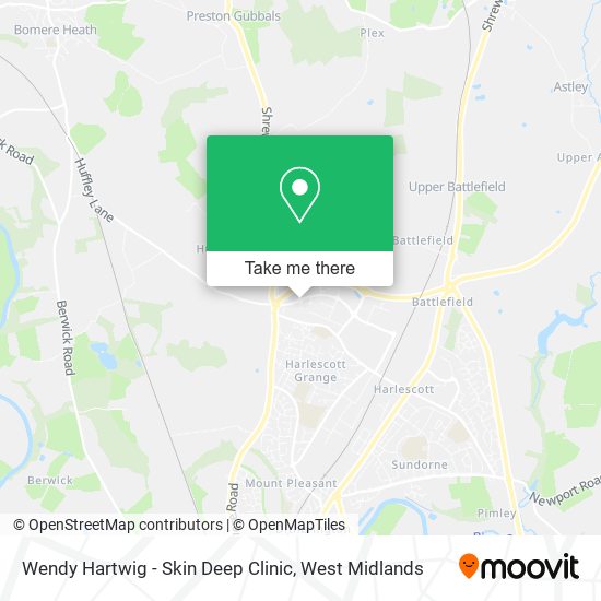 Wendy Hartwig - Skin Deep Clinic map
