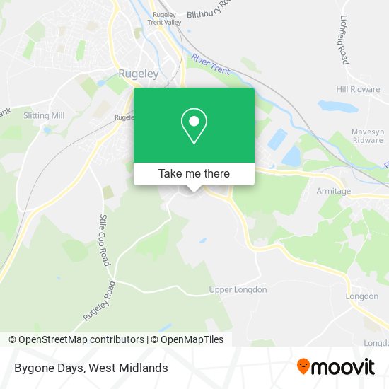 Bygone Days map