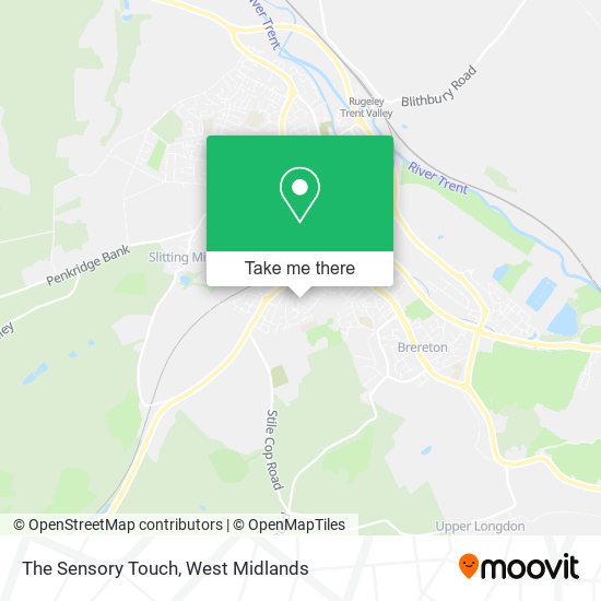 The Sensory Touch map