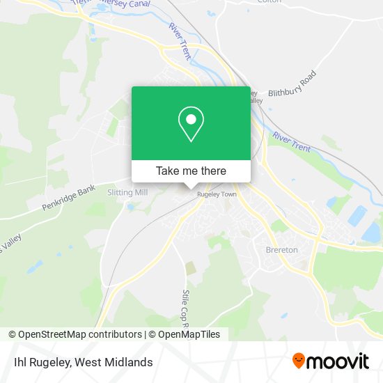 Ihl Rugeley map