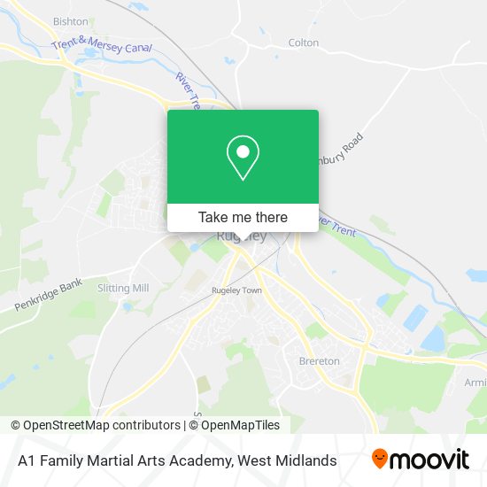 A1 Family Martial Arts Academy map