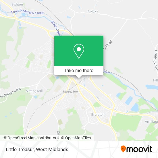 Little Treasur map