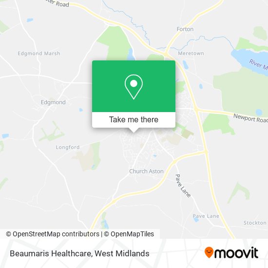 Beaumaris Healthcare map