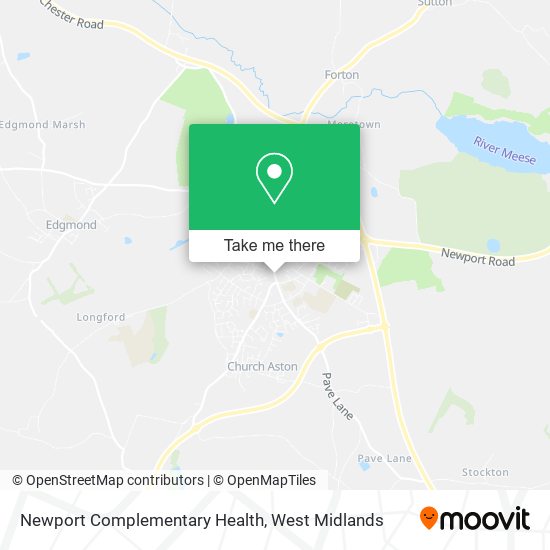 Newport Complementary Health map