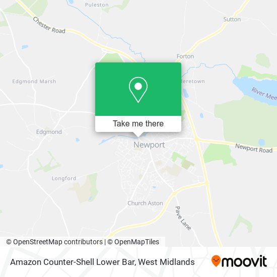 Amazon Counter-Shell Lower Bar map
