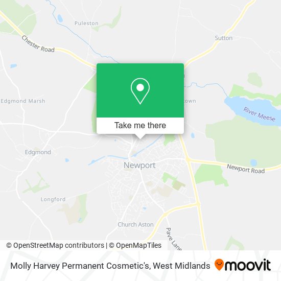 Molly Harvey Permanent Cosmetic's map