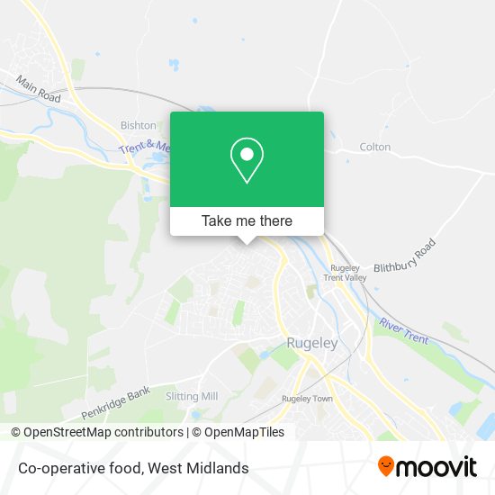 Co-operative food map